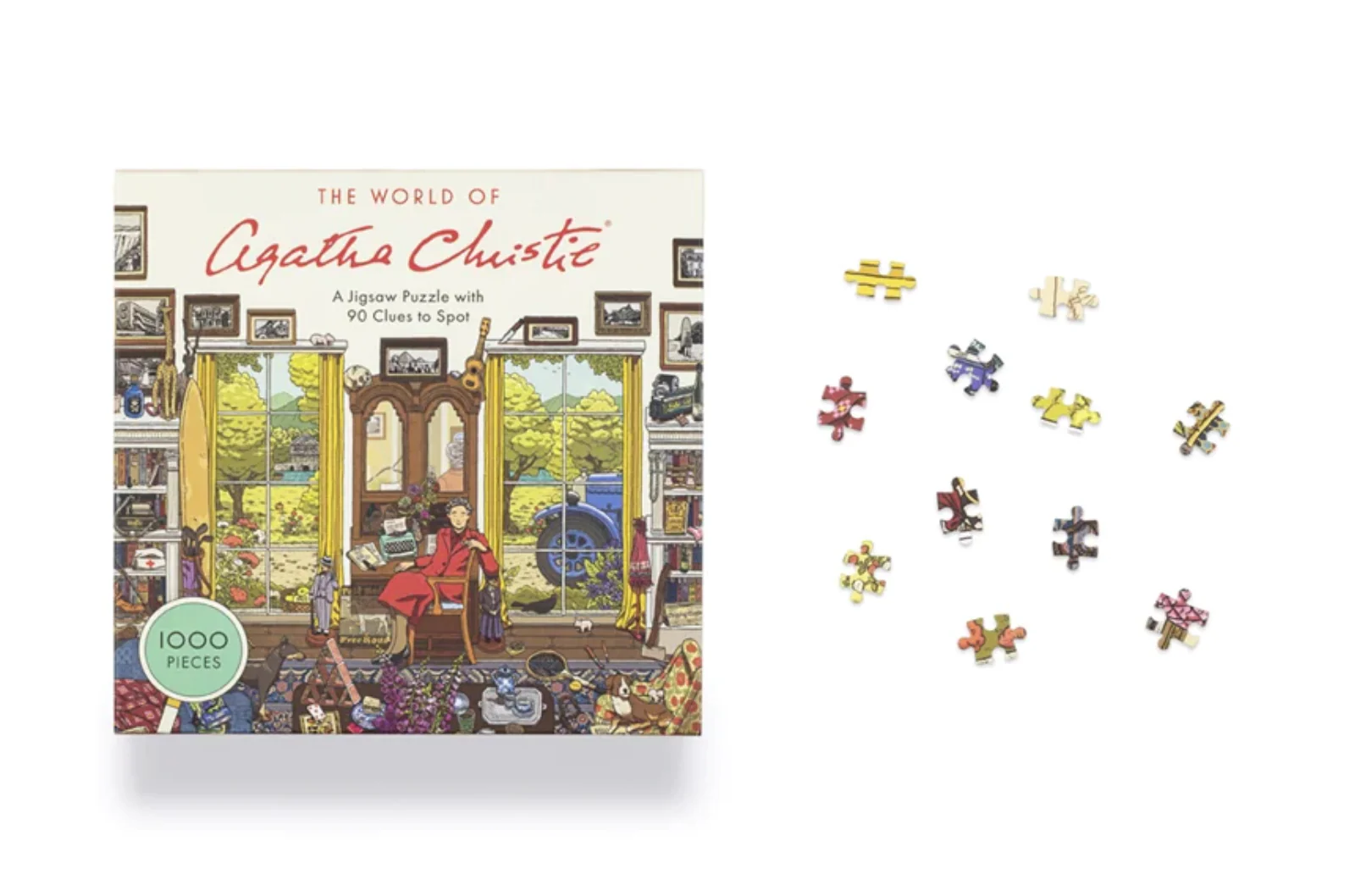 The World of Agatha Christie: 1,000-Piece Puzzle - Image 2