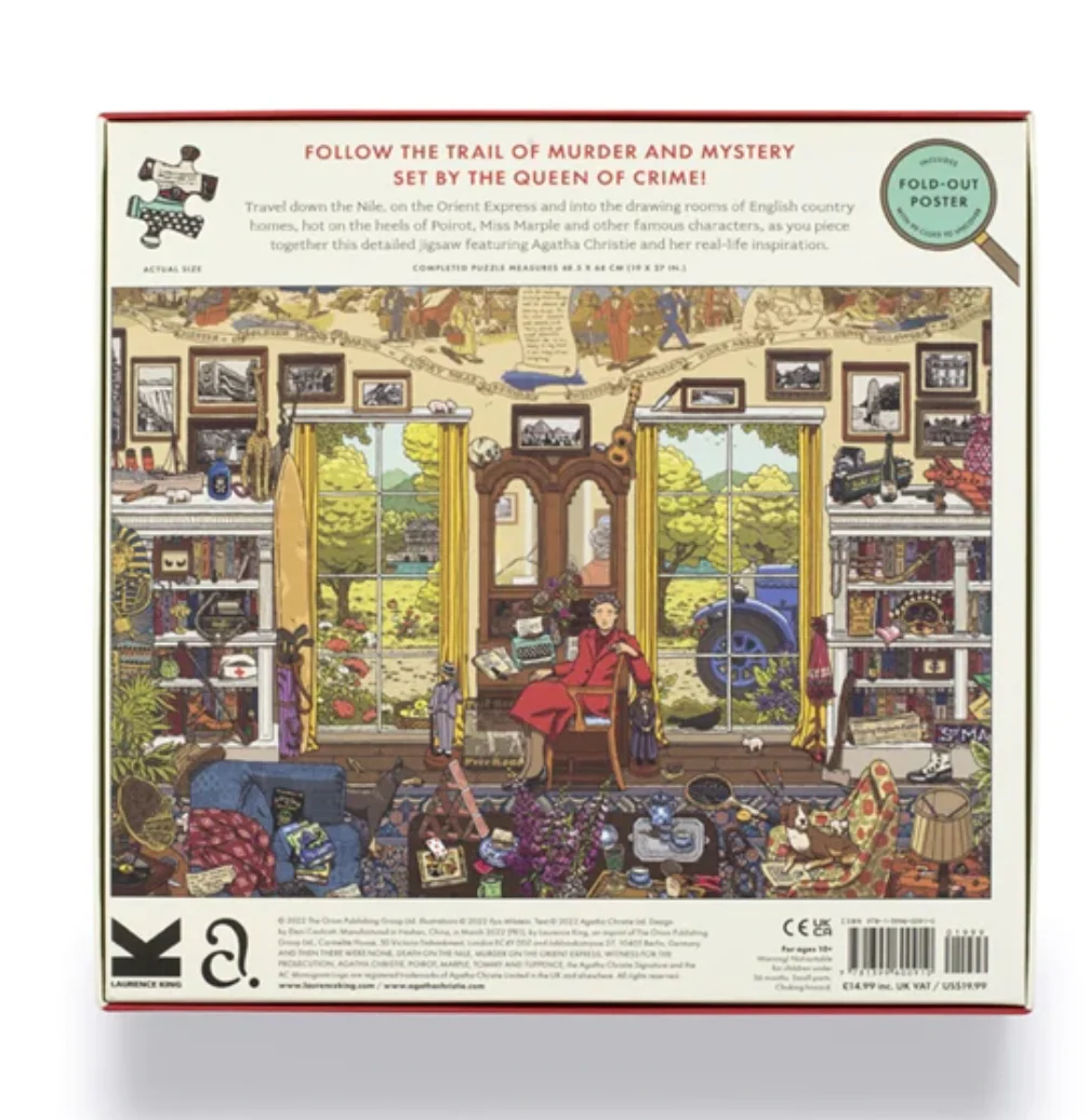 The World of Agatha Christie: 1,000-Piece Puzzle - Image 6