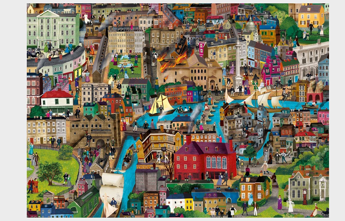 The World of Charles Dickens: 1,000-Piece Puzzle - Image 3