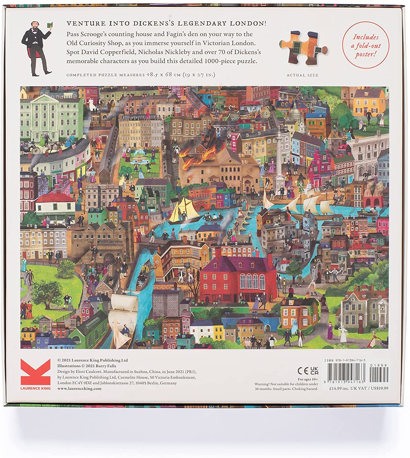 The World of Charles Dickens: 1,000-Piece Puzzle - Image 6