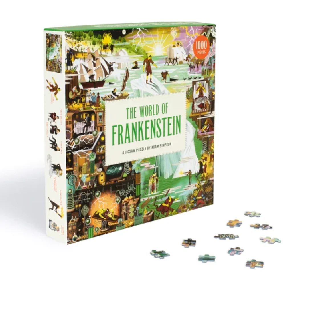 The World of Frankenstein: 1,000-Piece Puzzle - Image 3