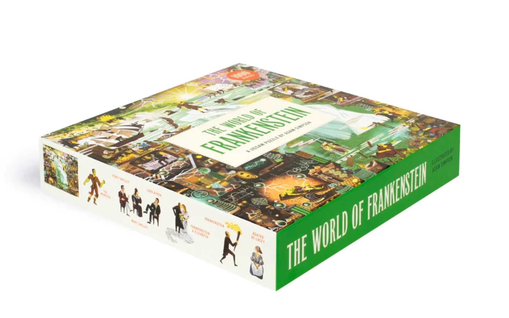 The World of Frankenstein: 1,000-Piece Puzzle - Image 4