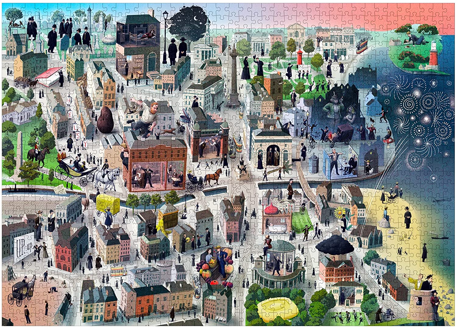 The World of James Joyce: 1,000-Piece Puzzle - Image 3