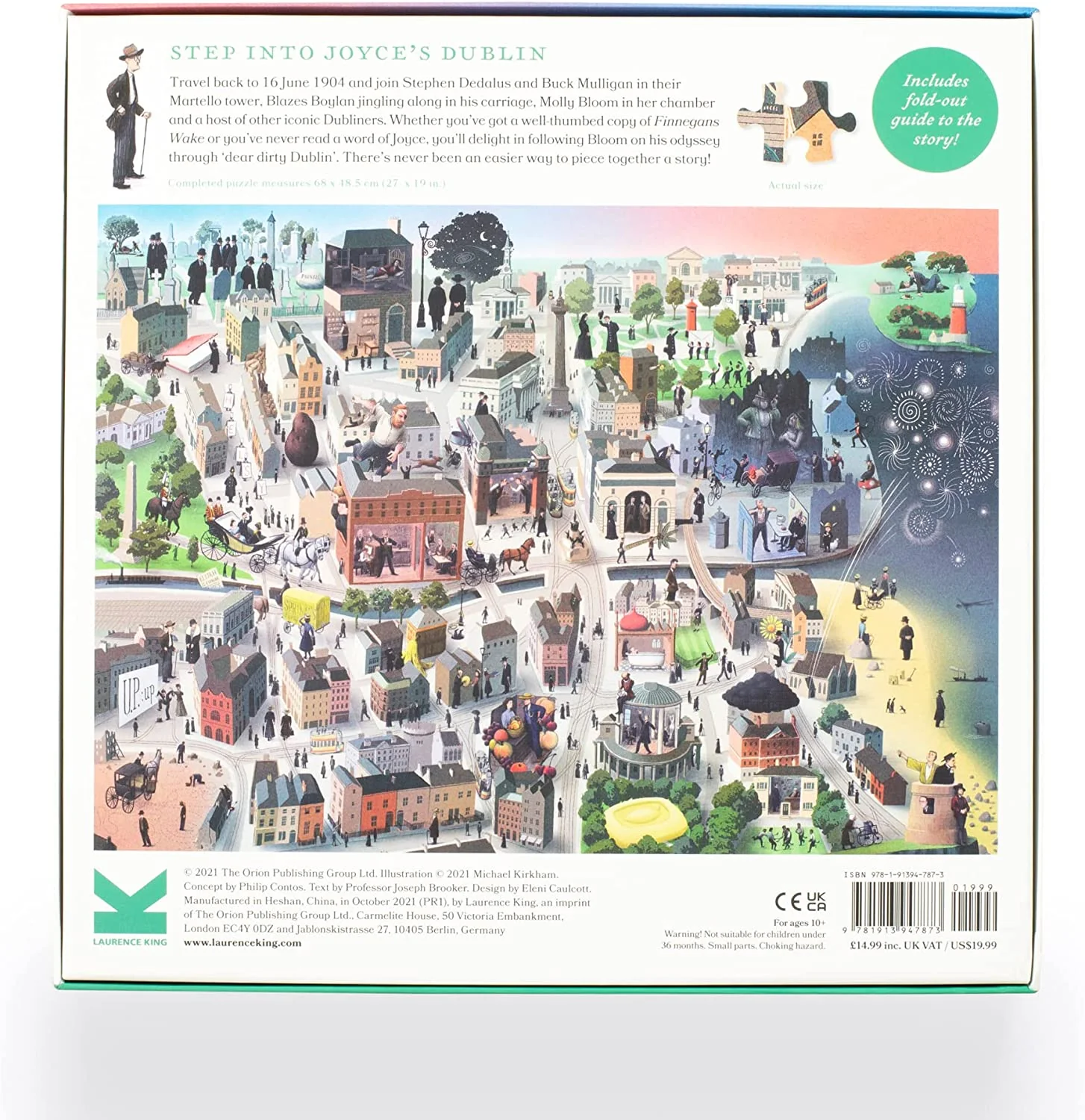 The World of James Joyce: 1,000-Piece Puzzle - Image 6