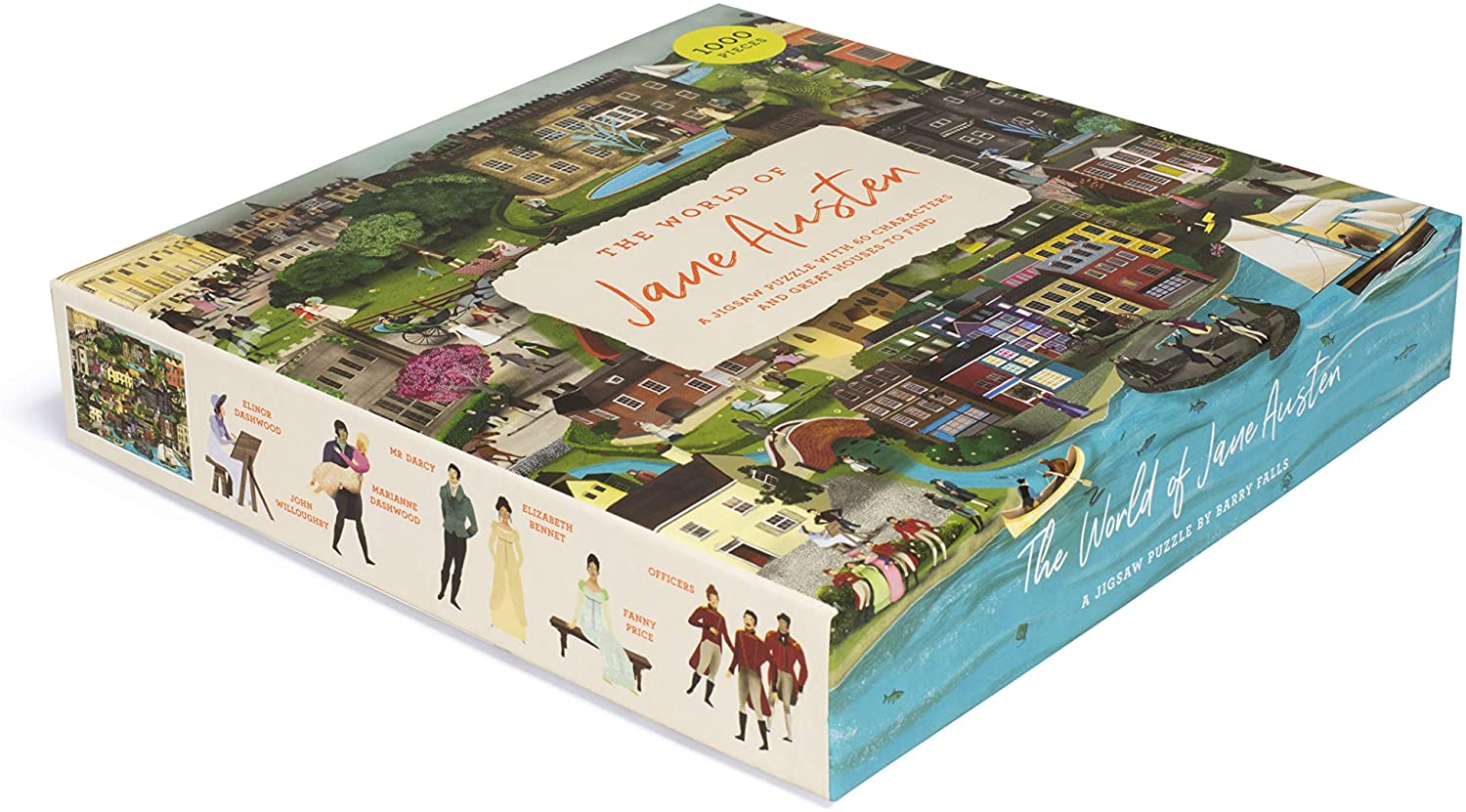 The World of Jane Austen: 1,000-Piece Puzzle - Image 3