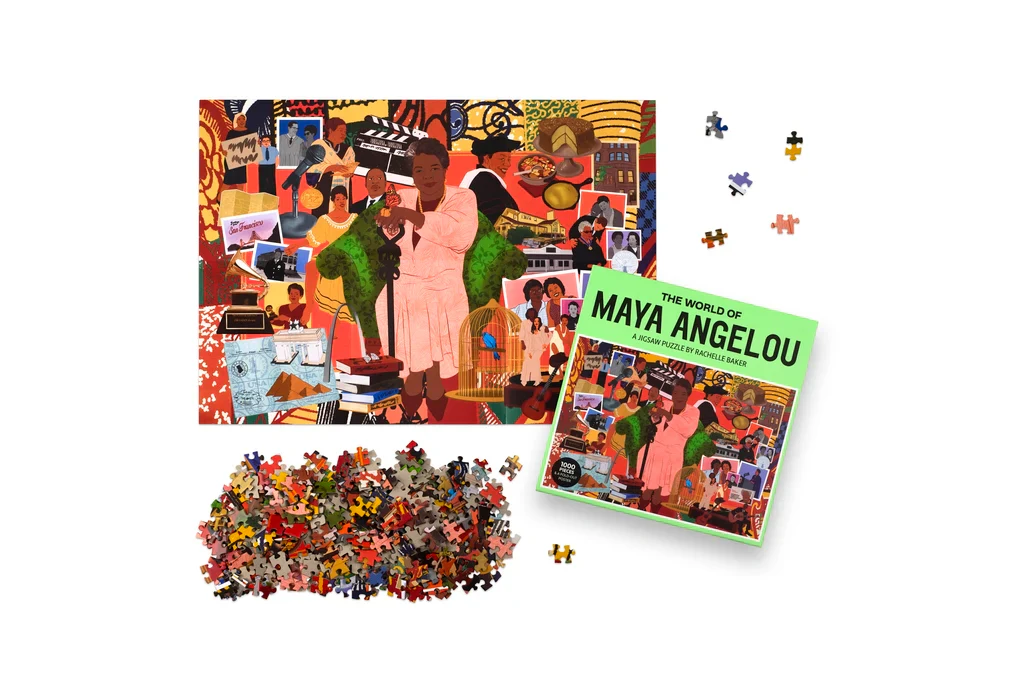 The World of Maya Angelou: 1,000 Piece Puzzle - Image 2