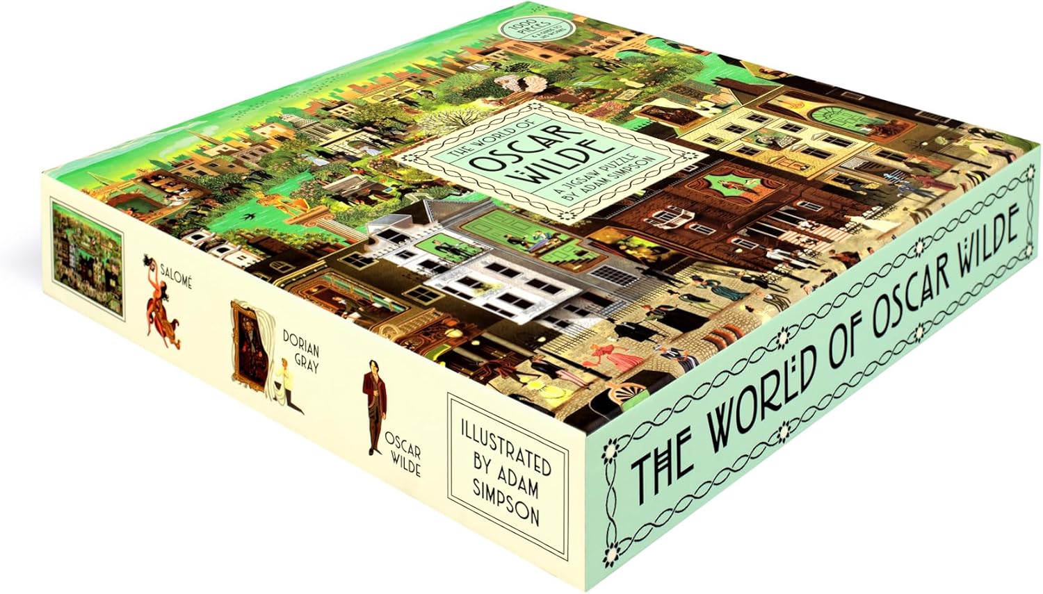The World of Oscar Wilde: 1,000 Piece Puzzle - Image 2