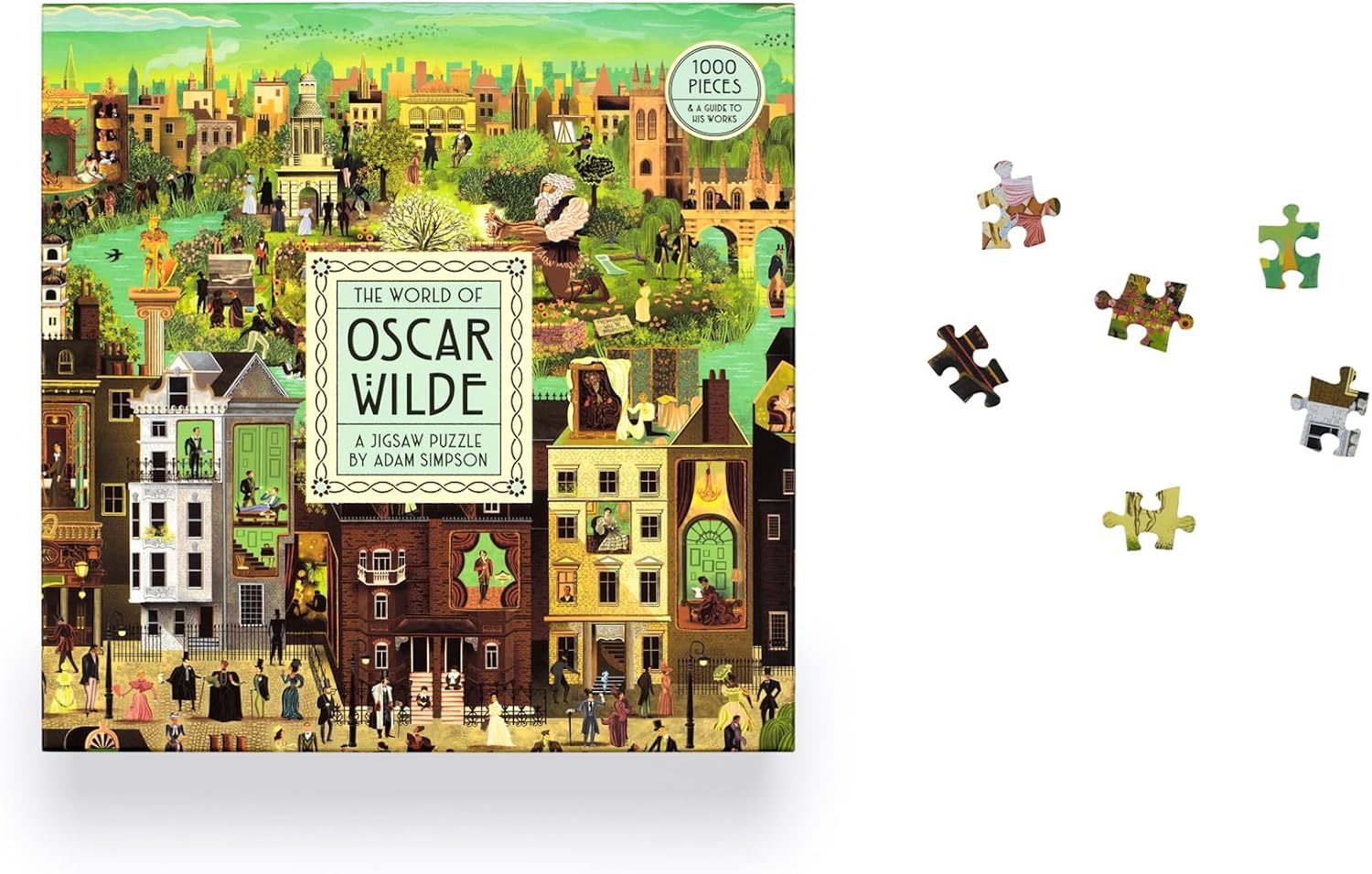 The World of Oscar Wilde: 1,000 Piece Puzzle - Image 3