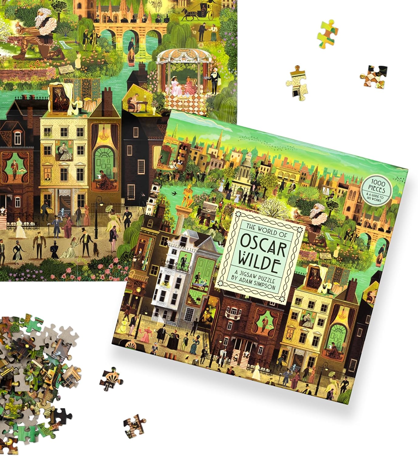 The World of Oscar Wilde: 1,000 Piece Puzzle - Image 4