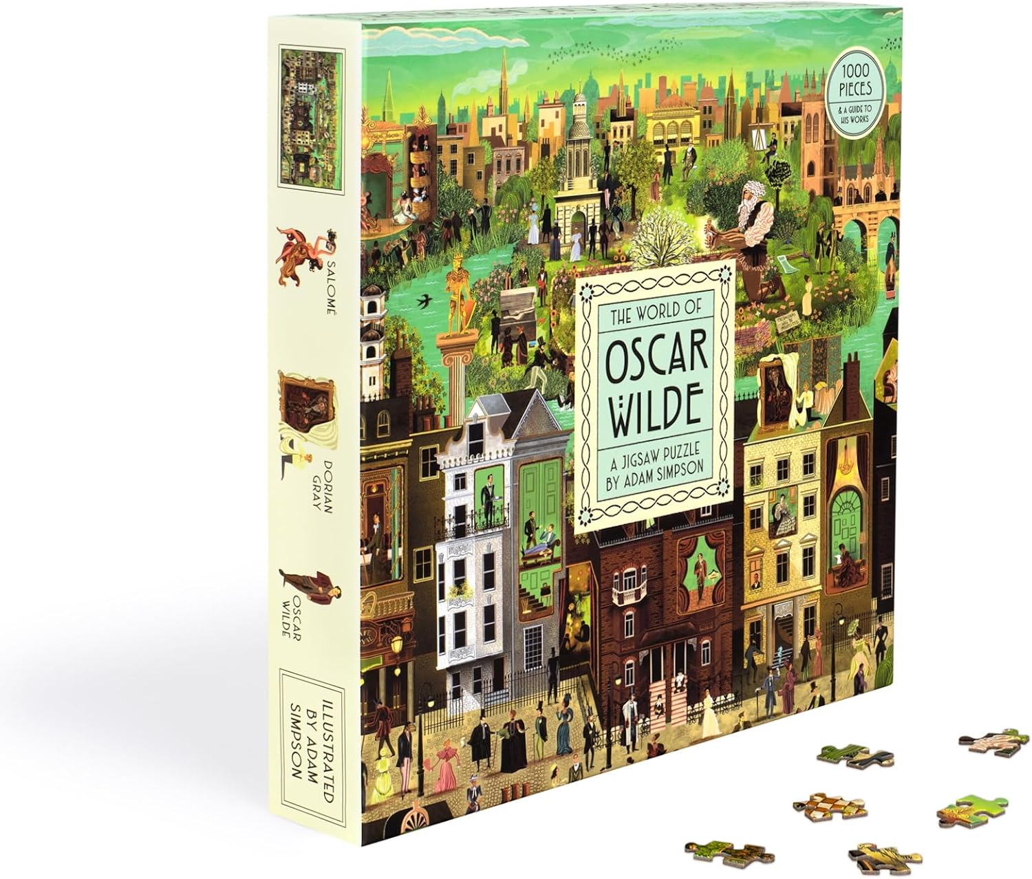 The World of Oscar Wilde: 1,000 Piece Puzzle - Image 5