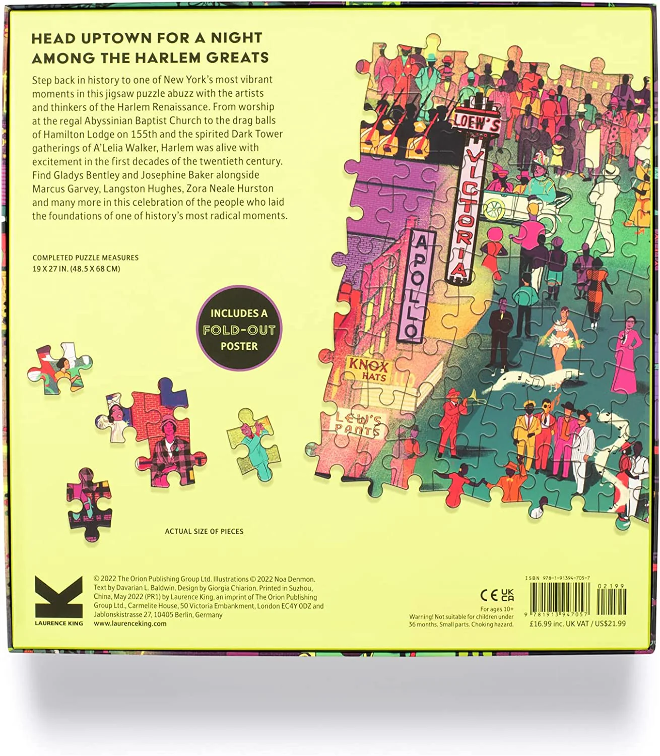 The World of the Harlem Renaissance: 1,000-Piece Puzzle - Image 3