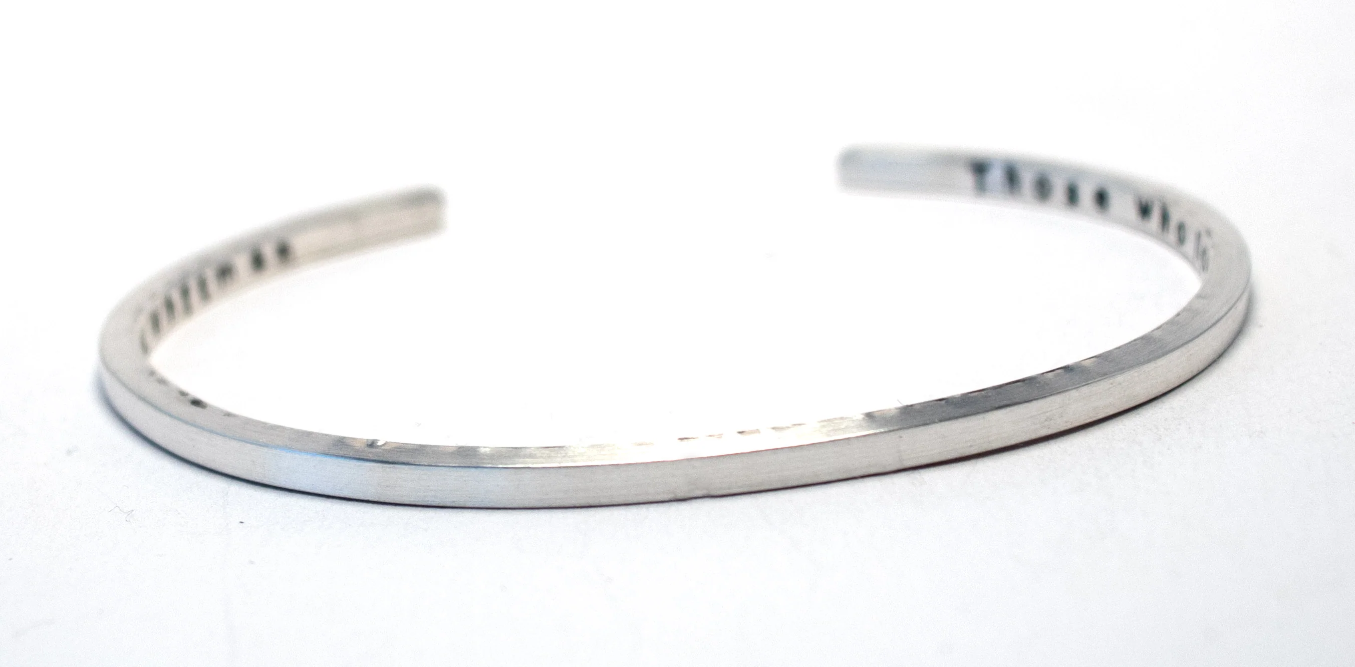 “Those Who Love Each Other” Sterling Silver Bracelet - Image 5