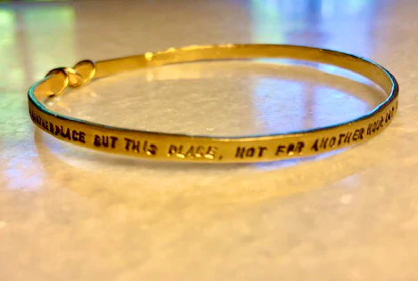 Walt Whitman Gold Happiness Bracelet - Image 3