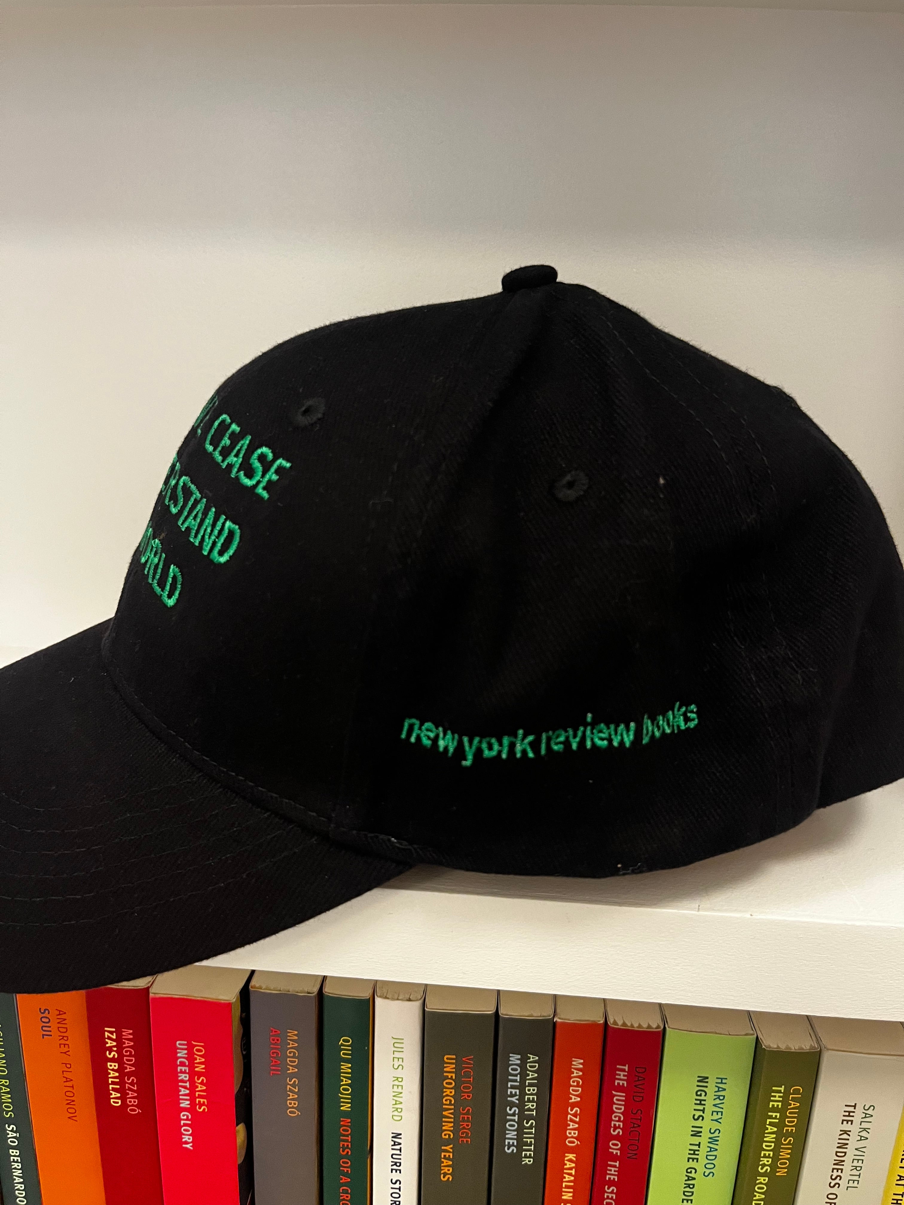 When We Cease to Understand the World NYRB Baseball Cap - Image 4