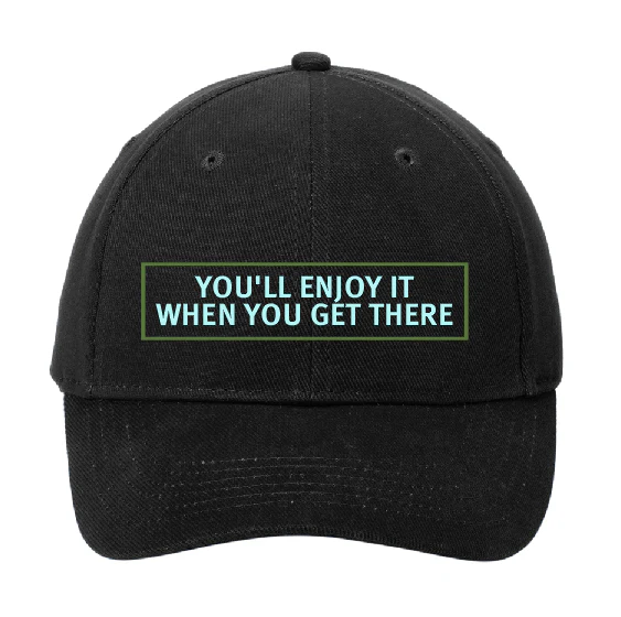 You’ll Enjoy It When You Get There NYRB Baseball Cap - Image 2