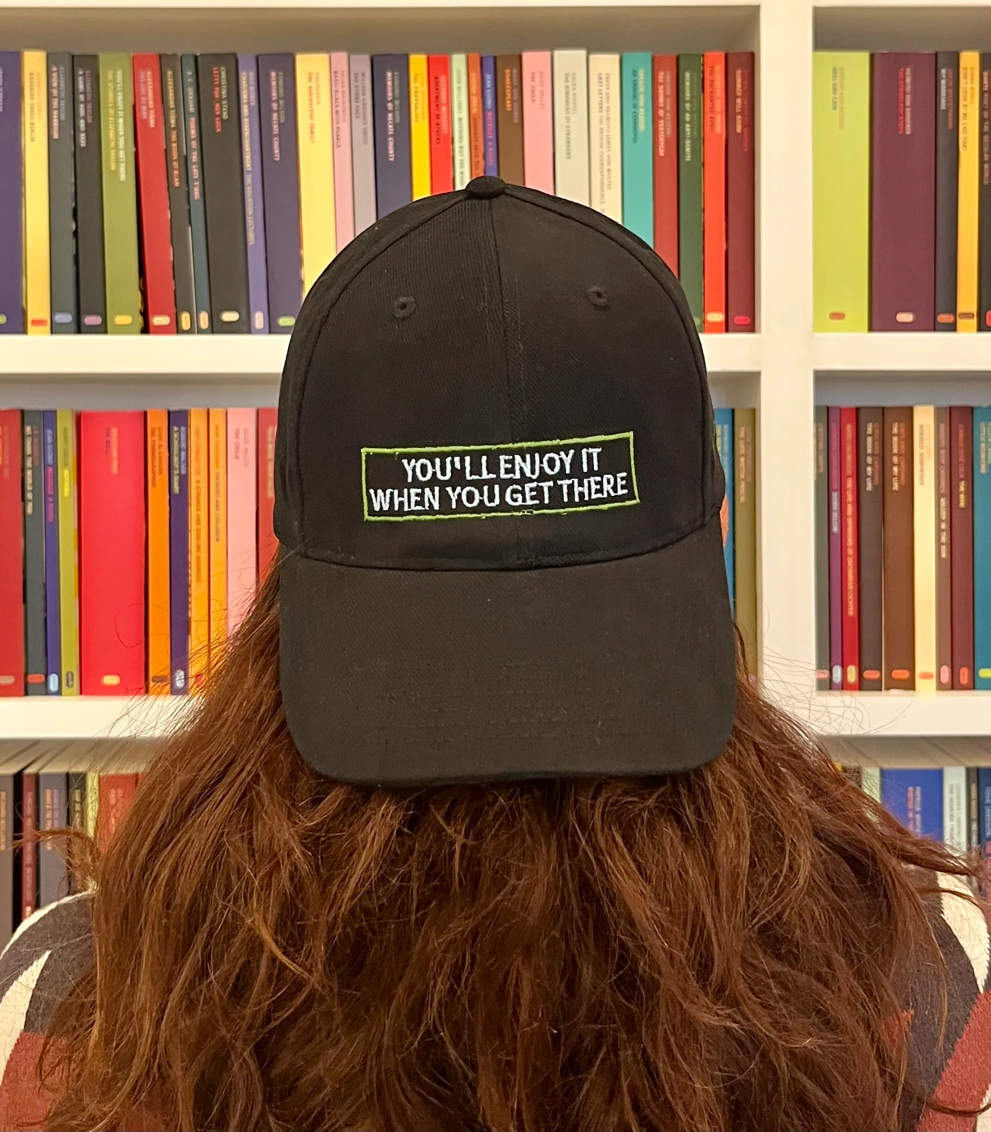 You’ll Enjoy It When You Get There NYRB Baseball Cap - Image 4
