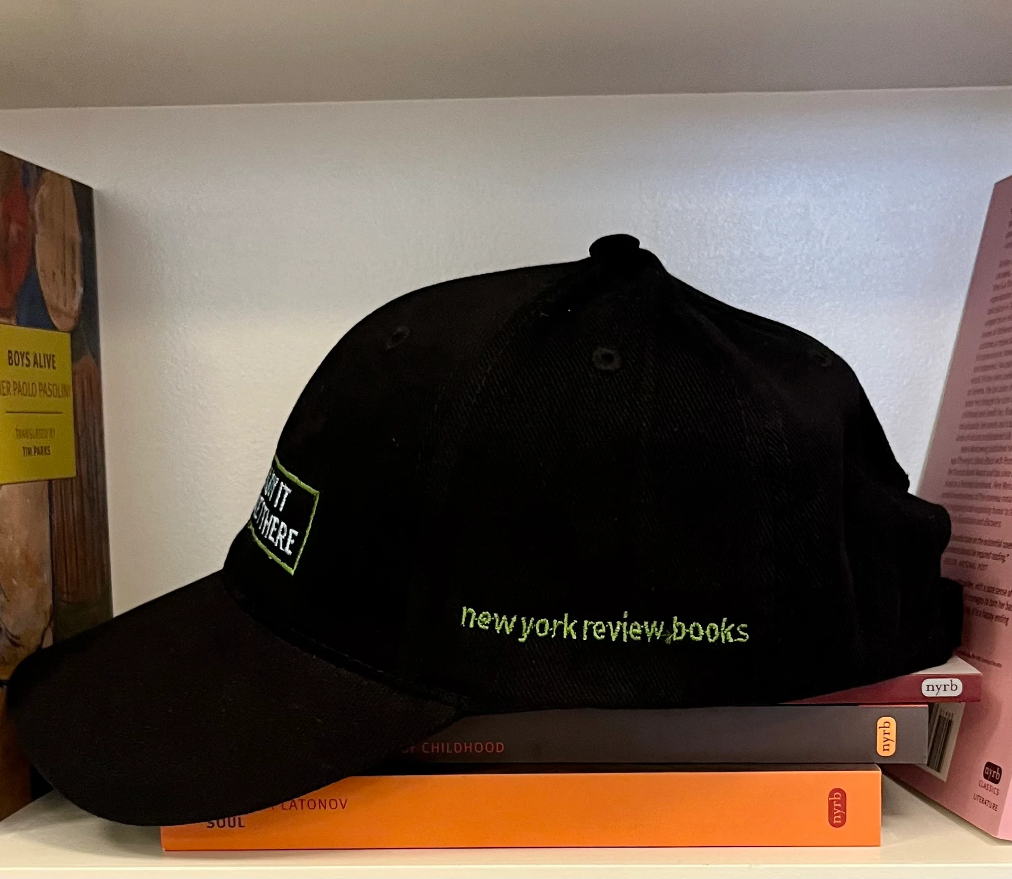 You’ll Enjoy It When You Get There NYRB Baseball Cap - Image 5
